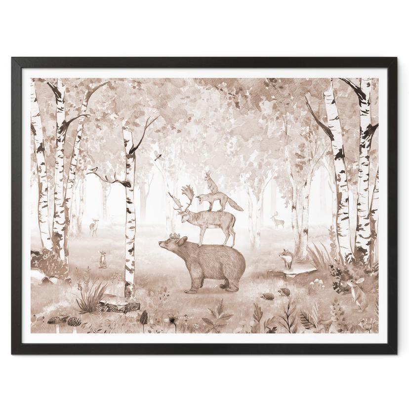 Póster Kikki Belle - El Rey Oso