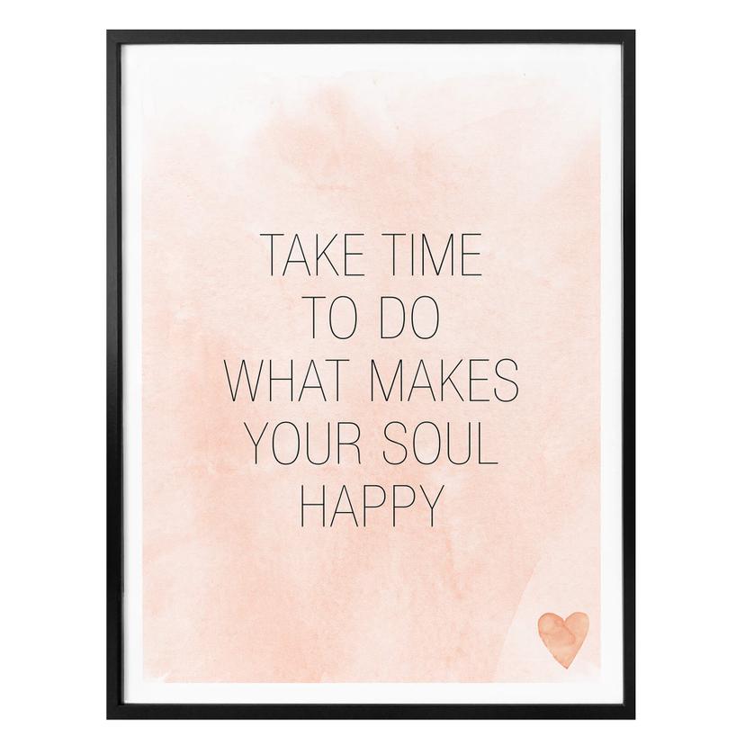 Plakat - Confetti & Cream - Take Time