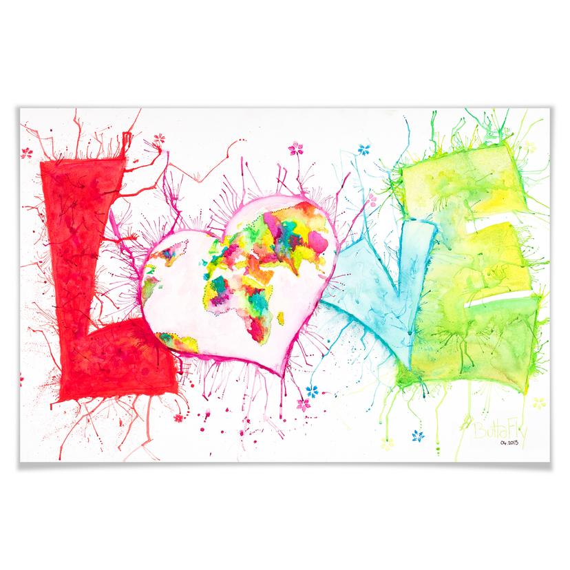 Poster - Buttafly - Love