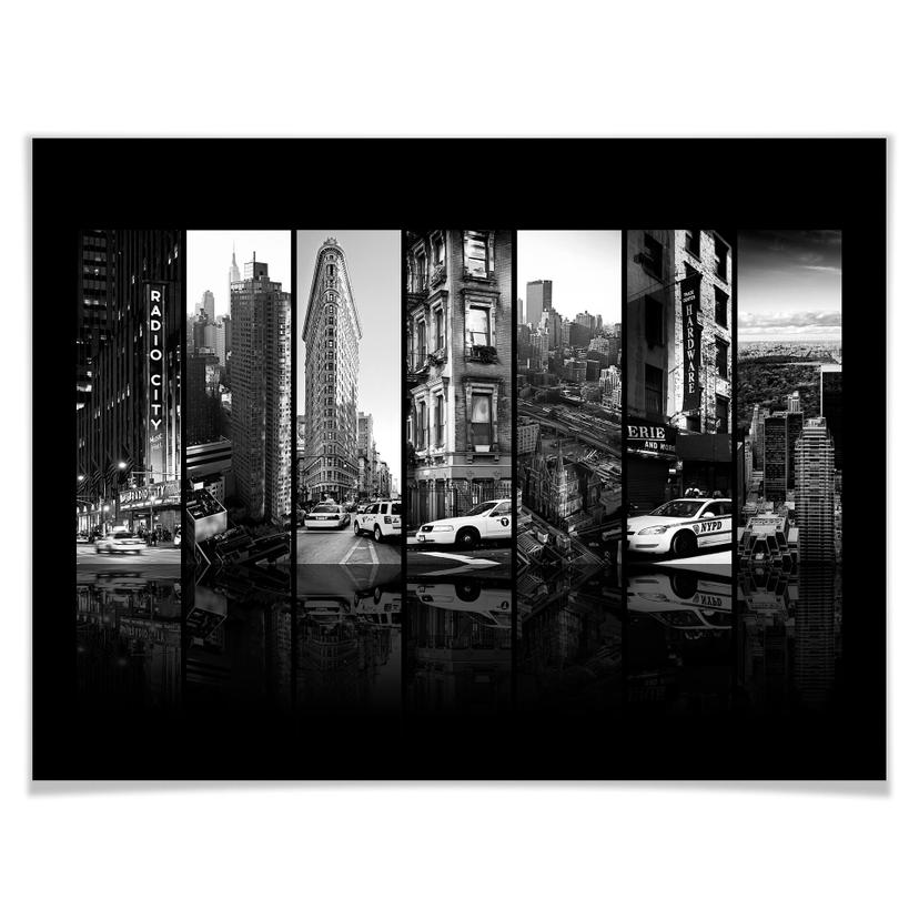 Poster Hugonnard - Momenti a New York