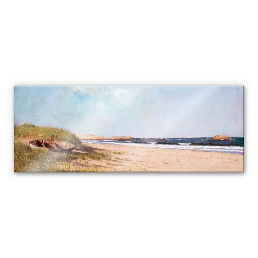 Tableau en verre acrylique - Silva - Sur la plage - Panorama