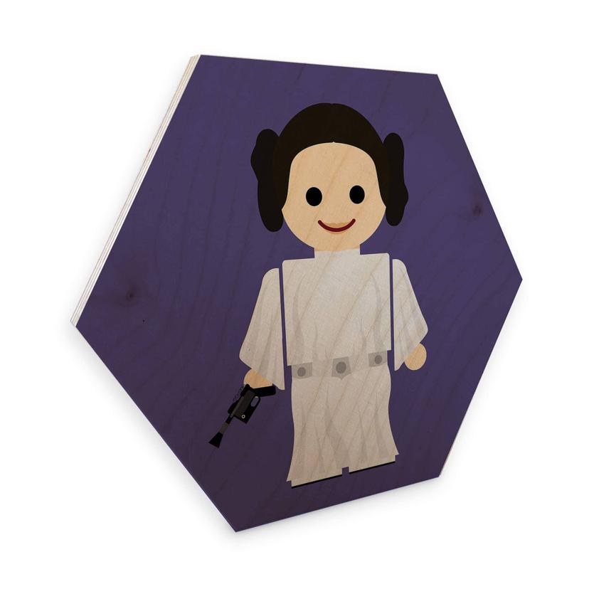 Hexagon Hout Gomes - Princess Leia