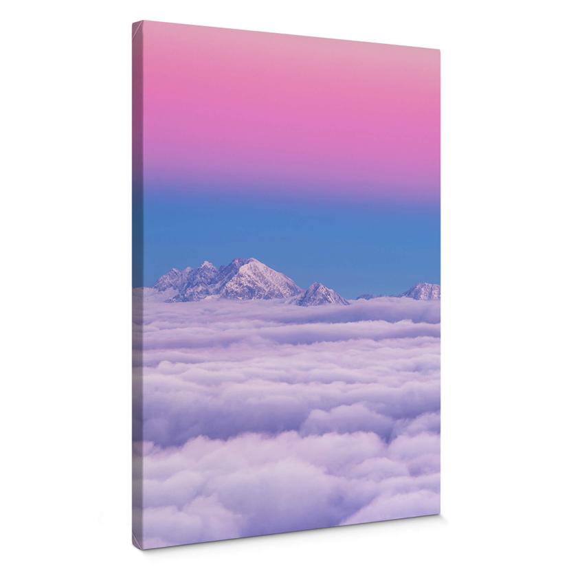 Canvasbillede - Krivec - Pink in the sky