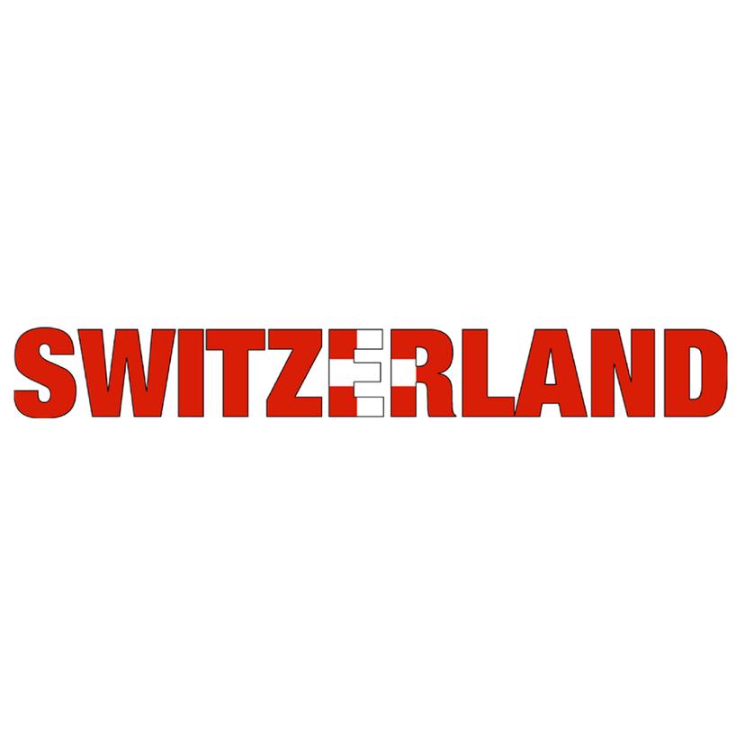 Scritta "Switzerland"