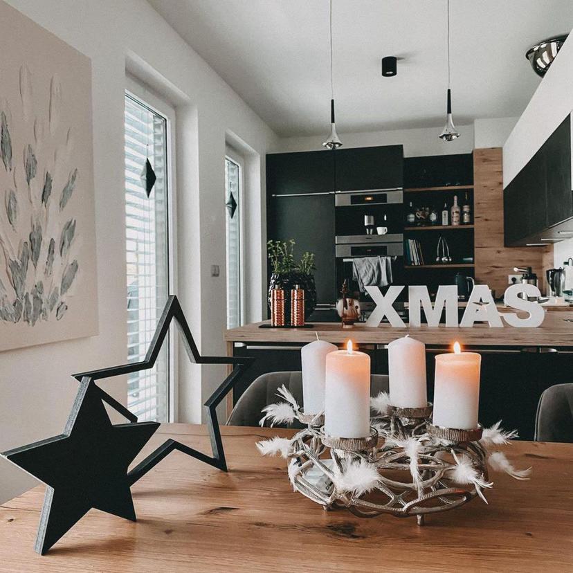 Lettre décorative - 3D XMAS
