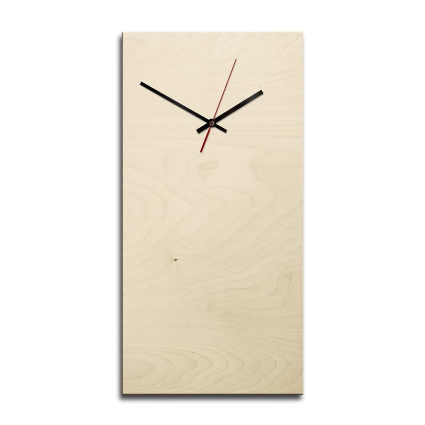 Horloge murale en bois - Blanko - Rectangulaire
