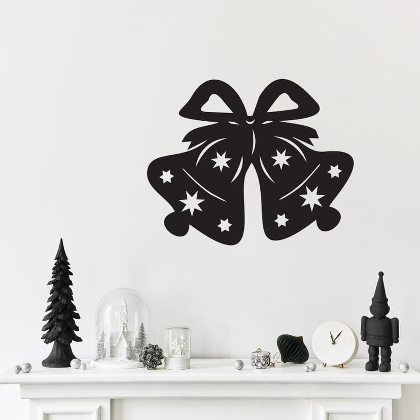 Wandtattoo Weihnachten - Kling Glöckchen