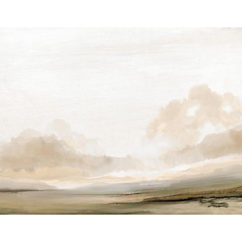 Papier peint photo Nuages dans le ciel - Hobday