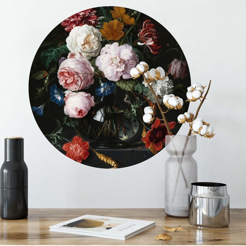 Wandtattoo de Heem - Stillleben mit Blumen in eine
