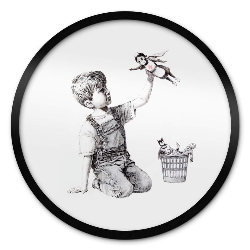 Plakat Banksy - Real Hero