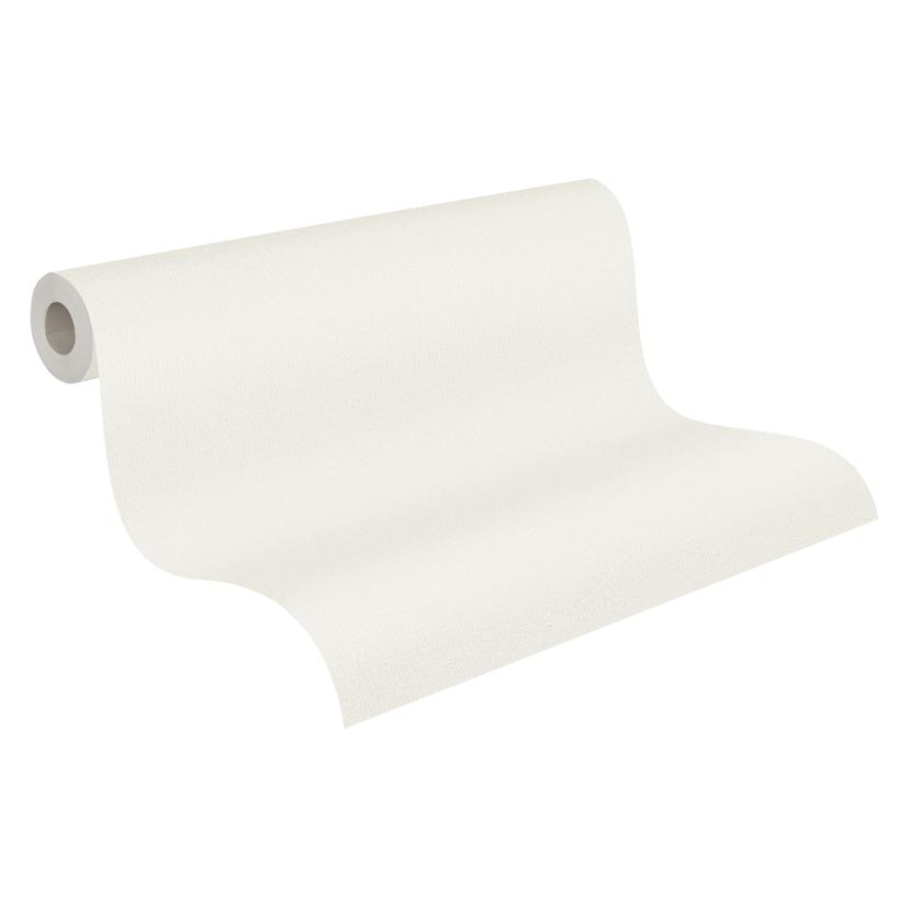 A.S. Création Trendwall 2 - Papier peint intissé uni, blanc