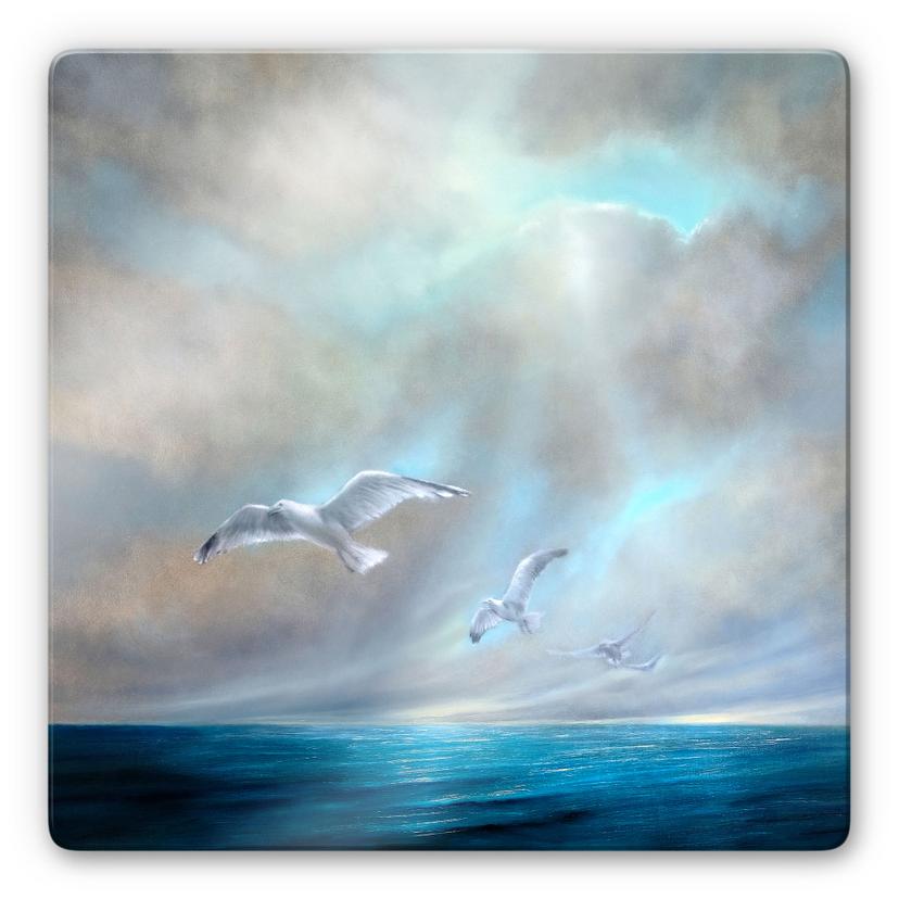 Glasschilderij - Schmucker - Freedom
