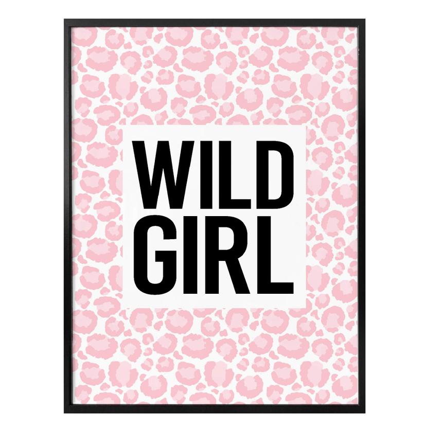Plakat - Leopard - Wild Girl