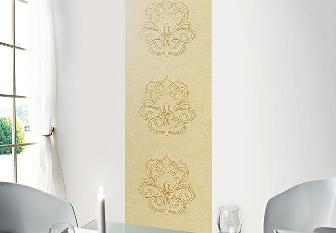 Architects Paper besticktes Panel Nobile gelb, met