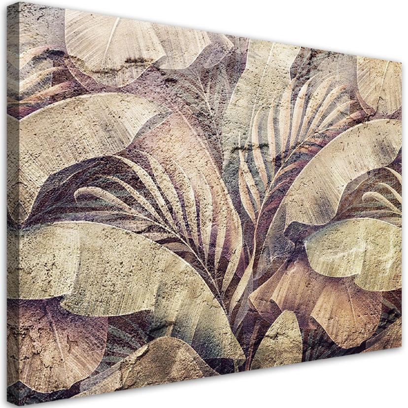 Canvasbillede, Palmer jungle blade natur