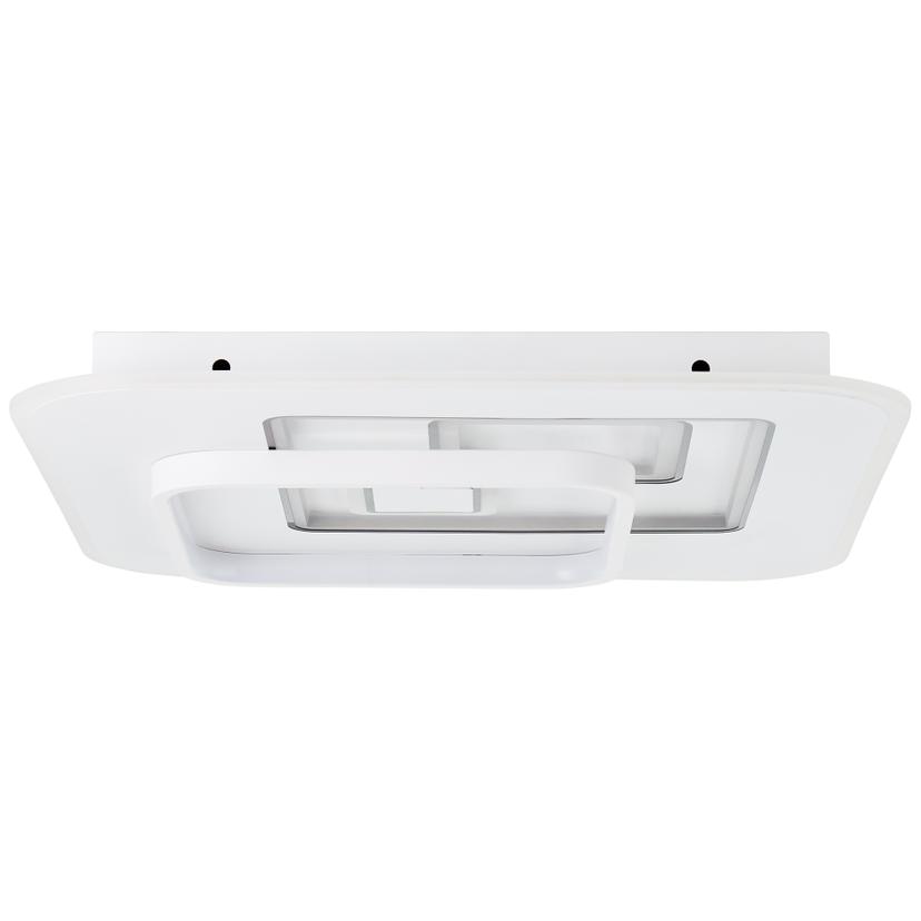 Deckenleuchte Haily, weiß, 49,5 x 7 cm, LED-Deckenleuchte, dimmbar