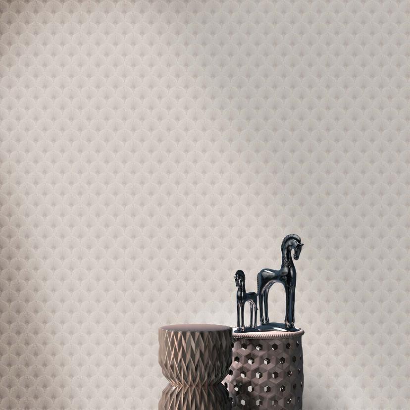 Vifte tapet non-woven Erismann Versailles taupe