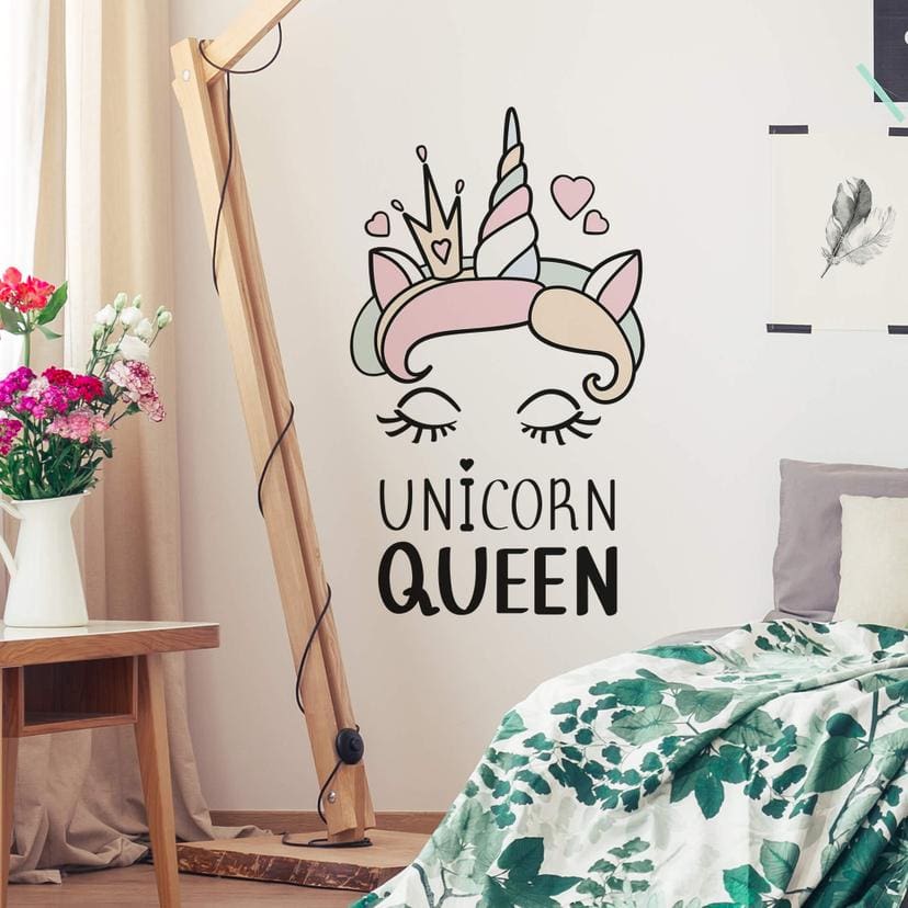 Sticker mural Kvilis - Unicorn Queen