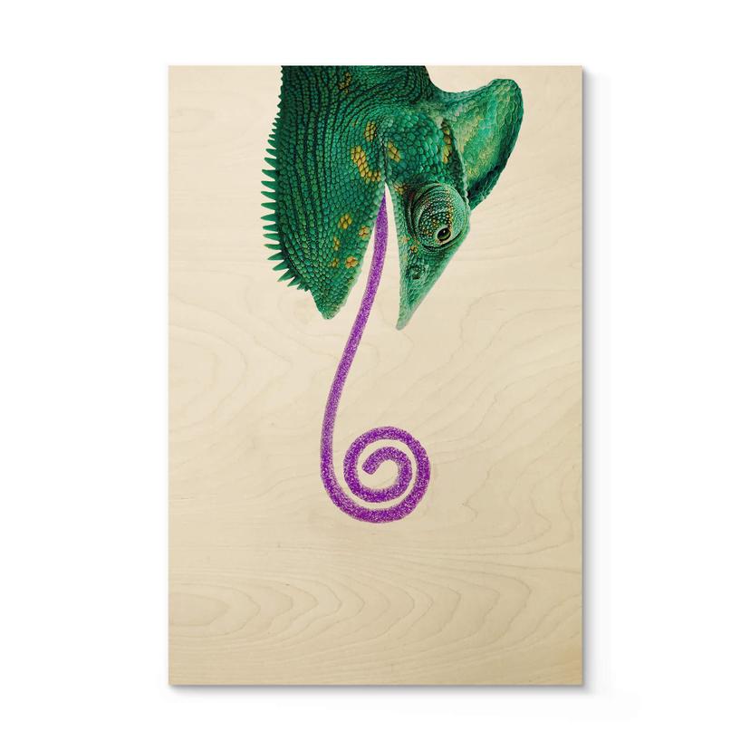 Løst billede af træ - Candy Chameleon
