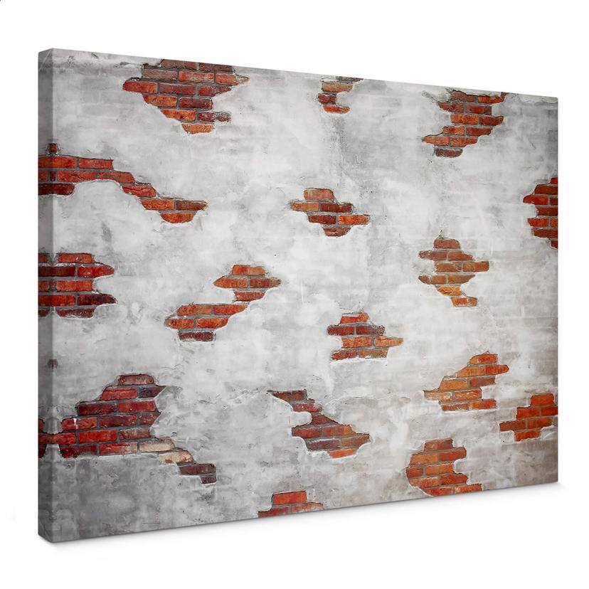 Tableau sur toile Mur en briques