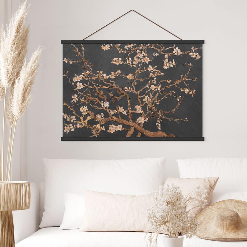 Stampa su tessuto - Mandelblüte herbstlich - van Gogh