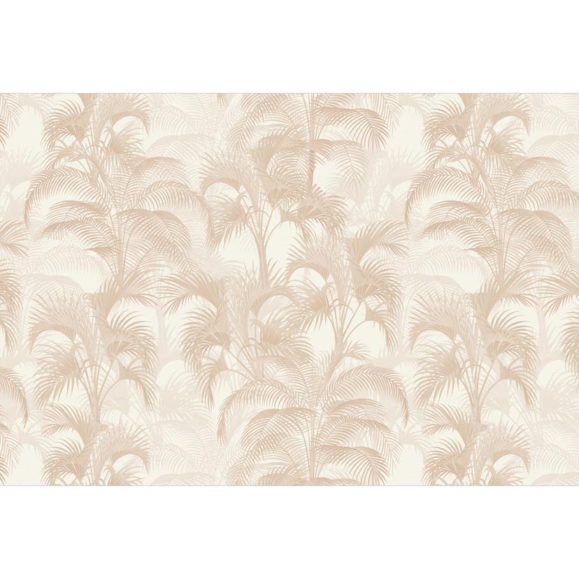 Palmer i djungeln beige - Fototapet med palmer - Bloomery Decor