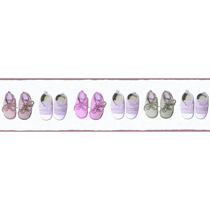 Bordo decorativo A.S. Création Little Stars rosa