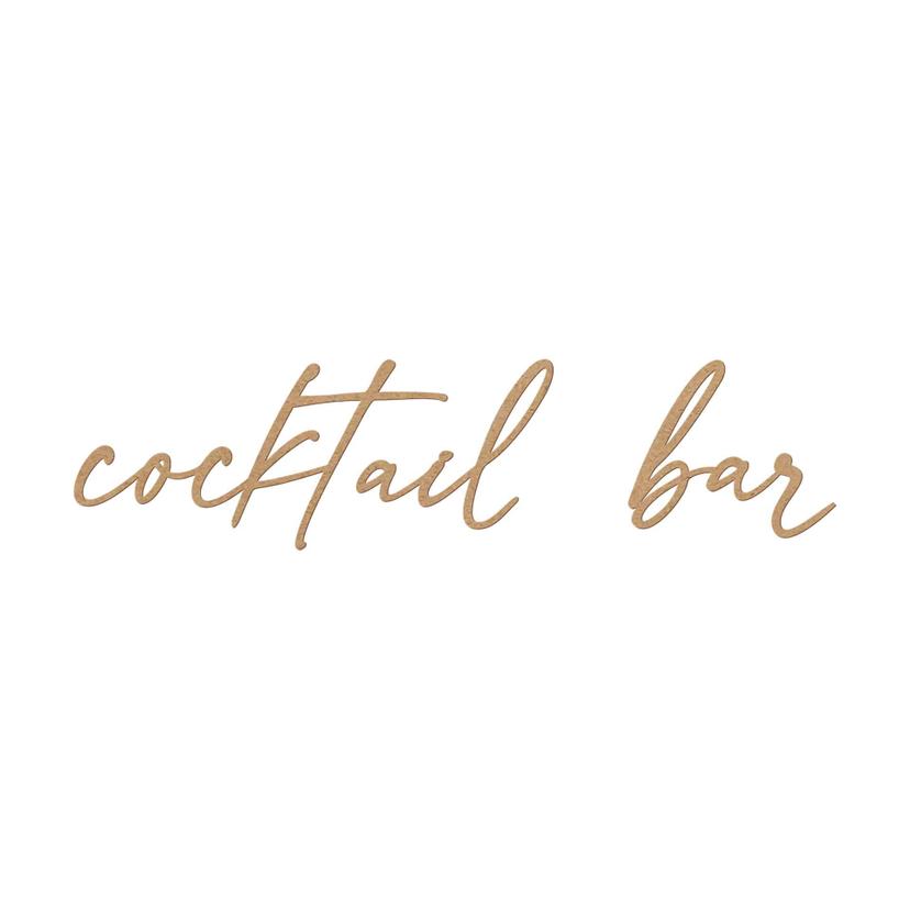 Decoro MDF Cocktail Bar