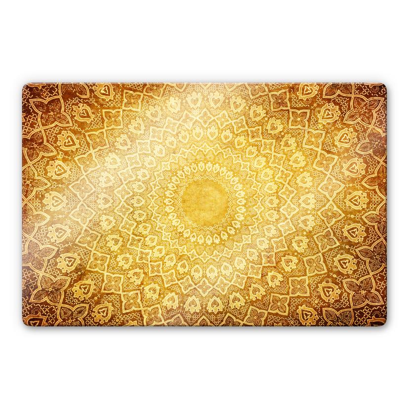 Tableau en verre - Ornements occidentaux