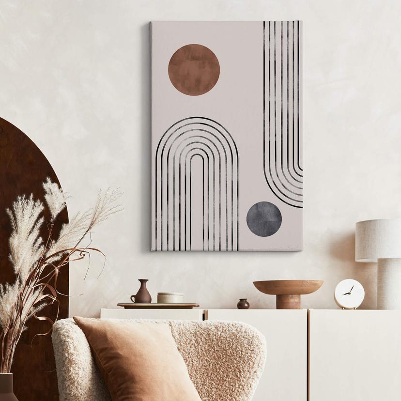 Tableau sur toile 1X Studio - Arcs et pois