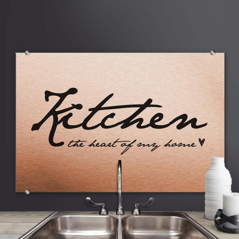 Stænkplade - Kitchen - the heart of my home