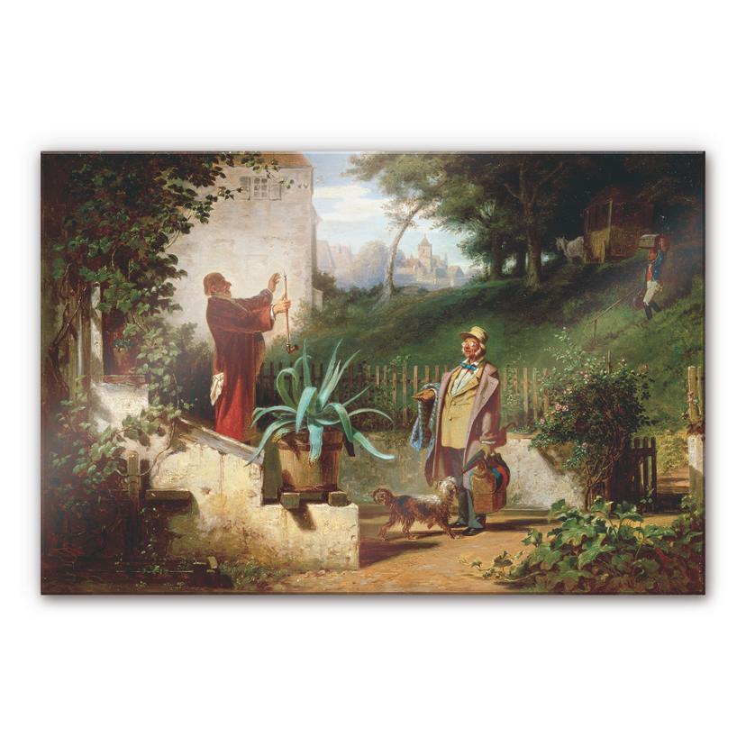 Akrylbillede Spitzweg - ungdommens venner
