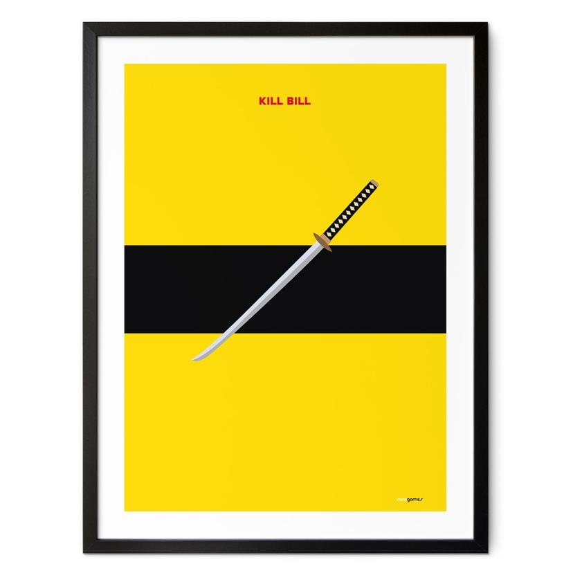 Cartel de cine inspirado en la película "Kill Bill" - Gomes