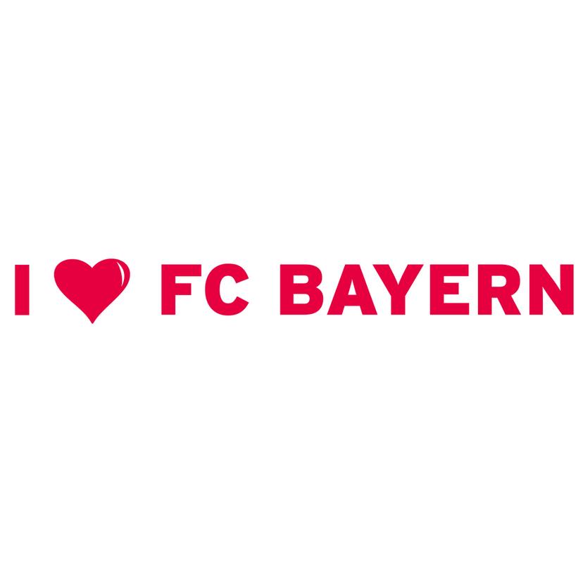 Muursticker I Love FC Bayern