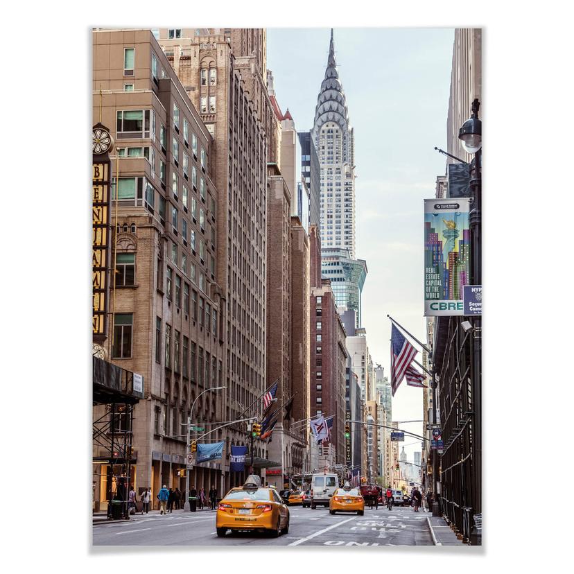 Poster Colombo - Chrysler Building - New York