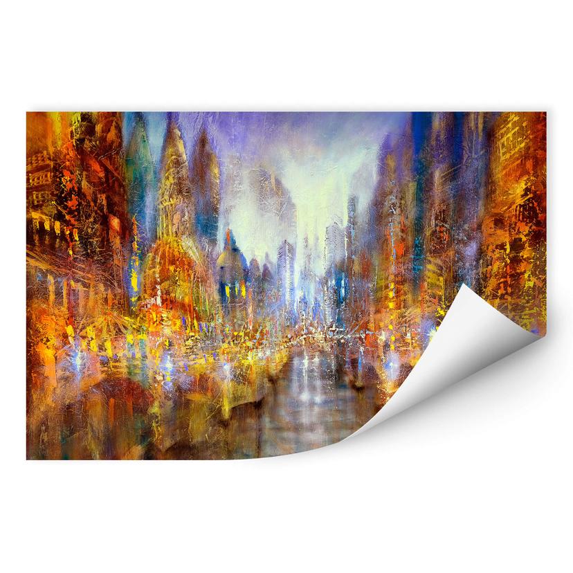 Zelfklevende Poster Schmucker - City of Lights