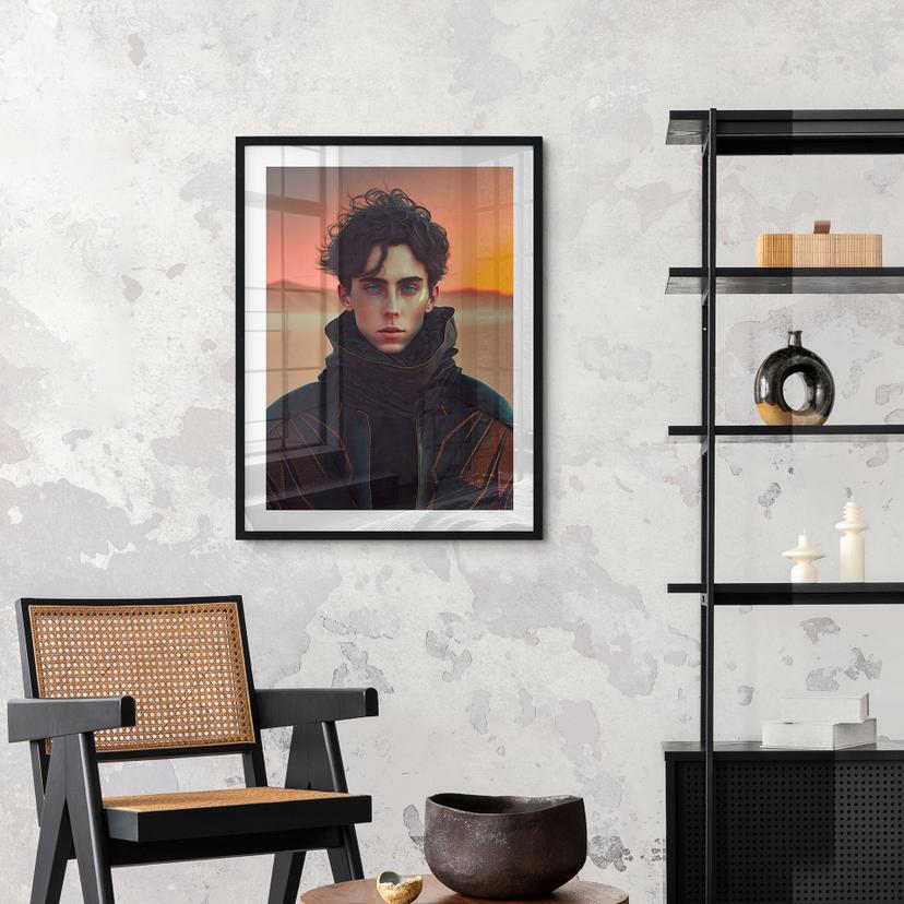 Poster Paolo nel deserto - Ispirato a Dune - Treechild