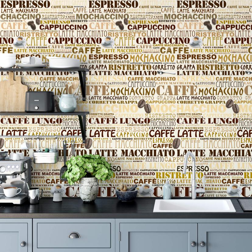 Fototapet - Kaffe butik