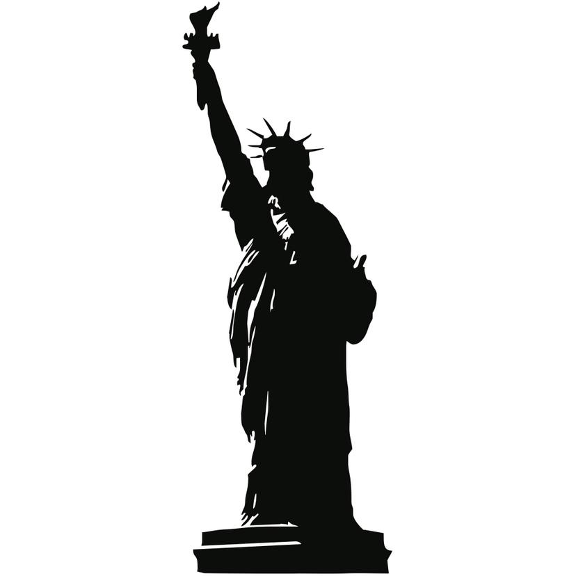 Adesivo murale - Statua della Libertà