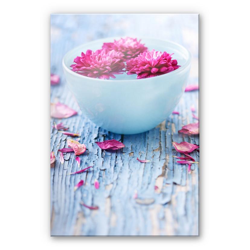 Tableau en verre acrylique - Ambiance wellness