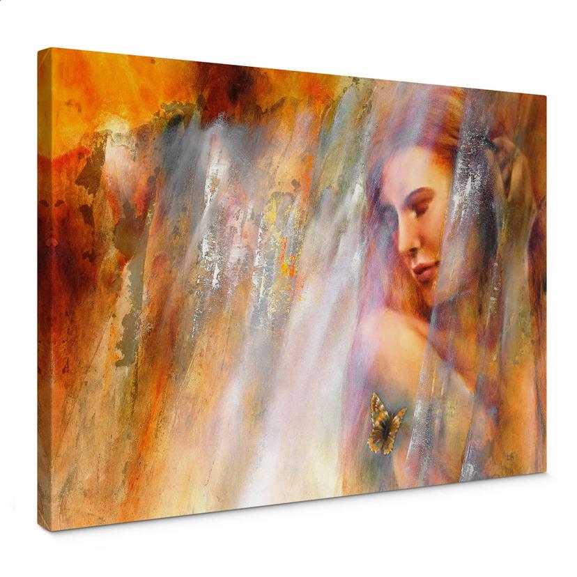 Canvas Schmucker - Laura with Butterfly