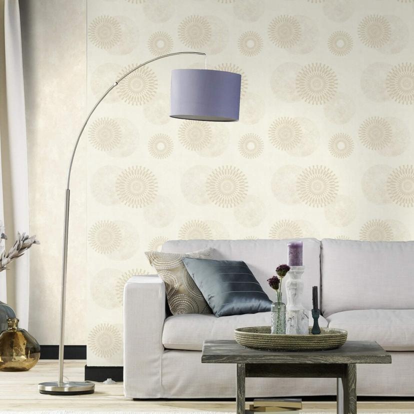 Rasch Vliesbehang - Patroonhang Wechsel II offwhite