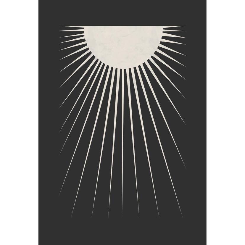 Fotomurale Orara Studio - Luna minimalista