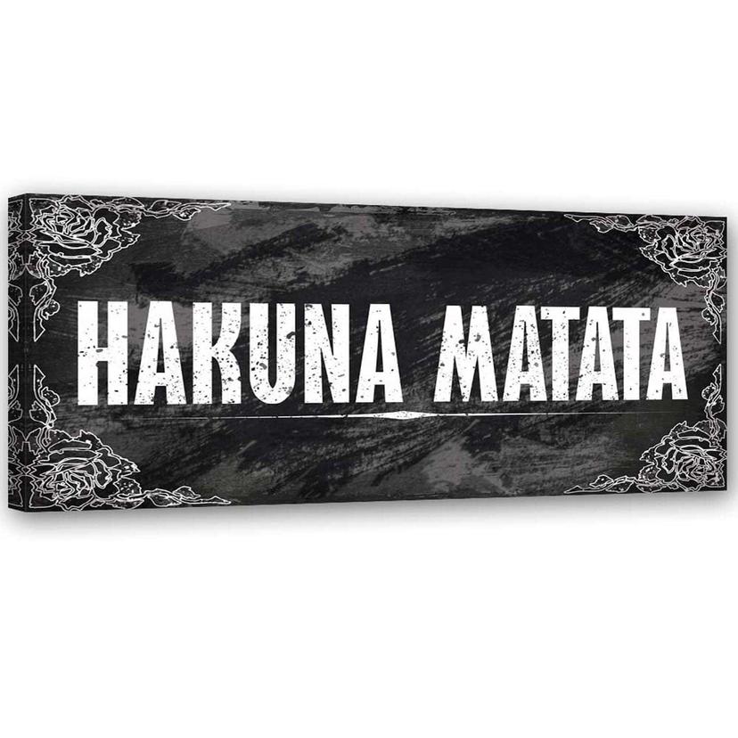 Canvasbillede, Hakuna Matata løvernes konge