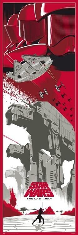 Filmplakat Star Wars: Episode VIII - The Last Jedi , plakat (53 x 158 cm)