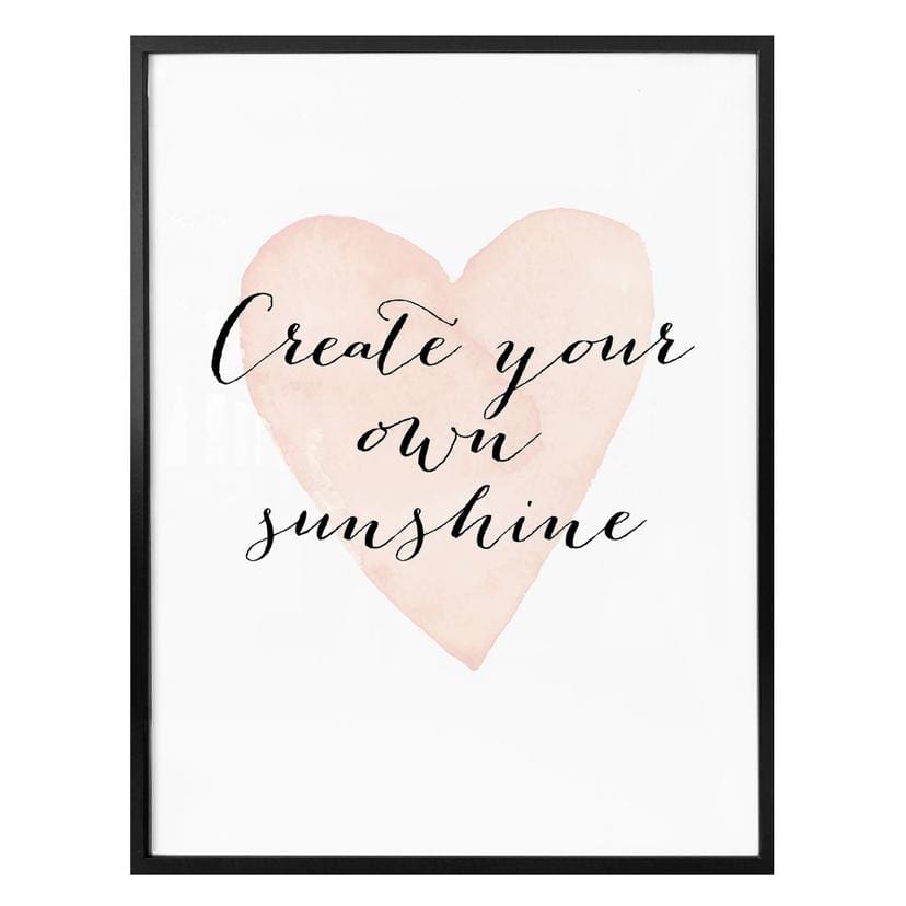 Affiche Confetti & Cream - Create your own sunshine