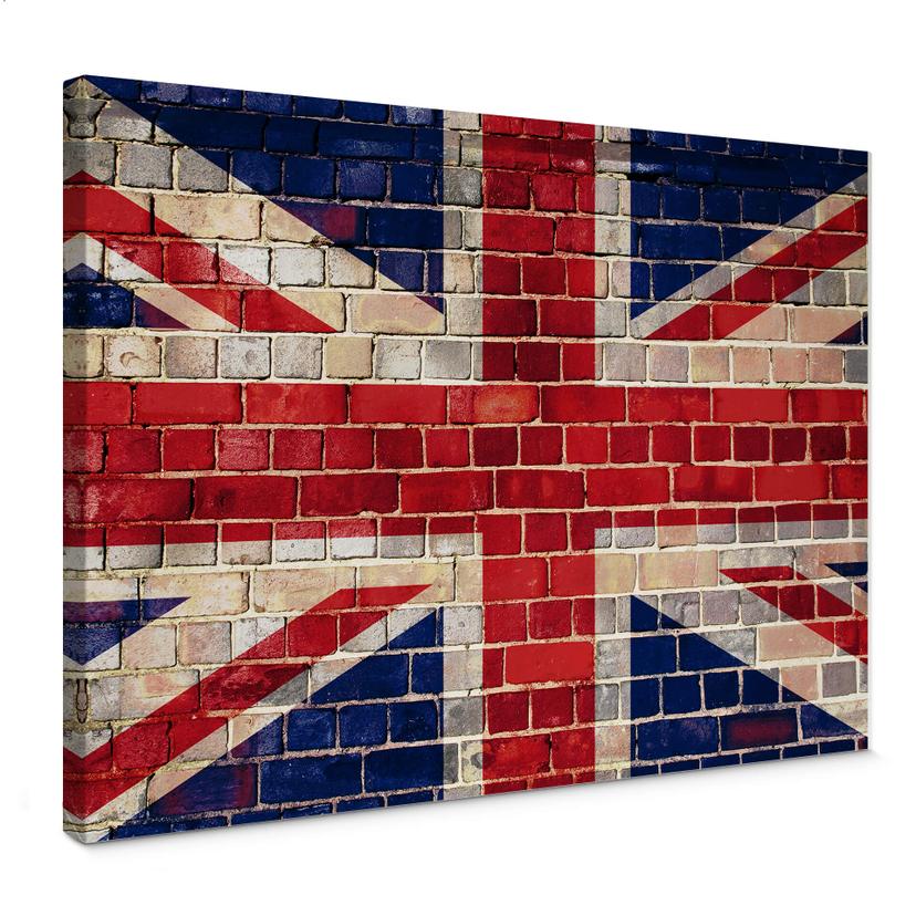 Lienzo Union Jack Pared