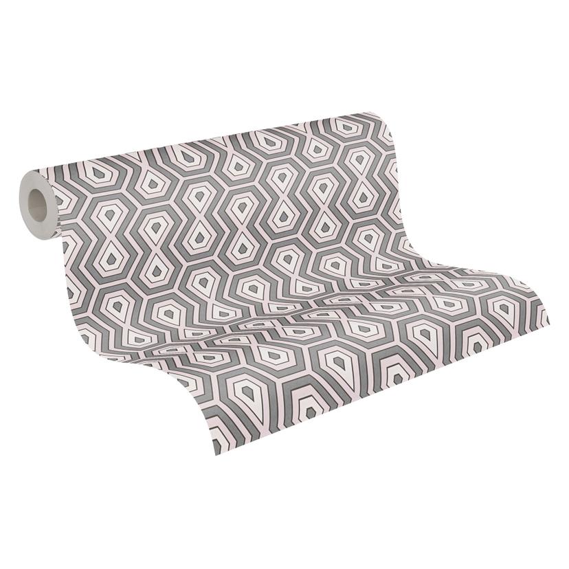 Architects Paper Jungle Chic - Papier peints rétro/vintage, rosé