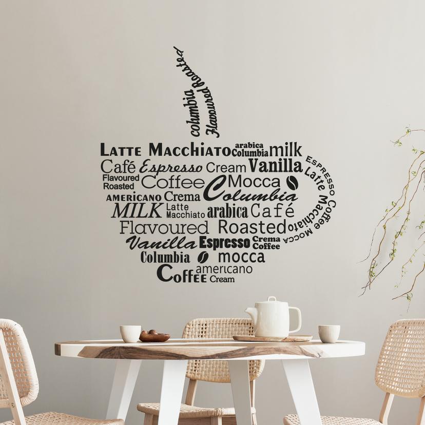 Wallsticker -  Coffee Cup 2