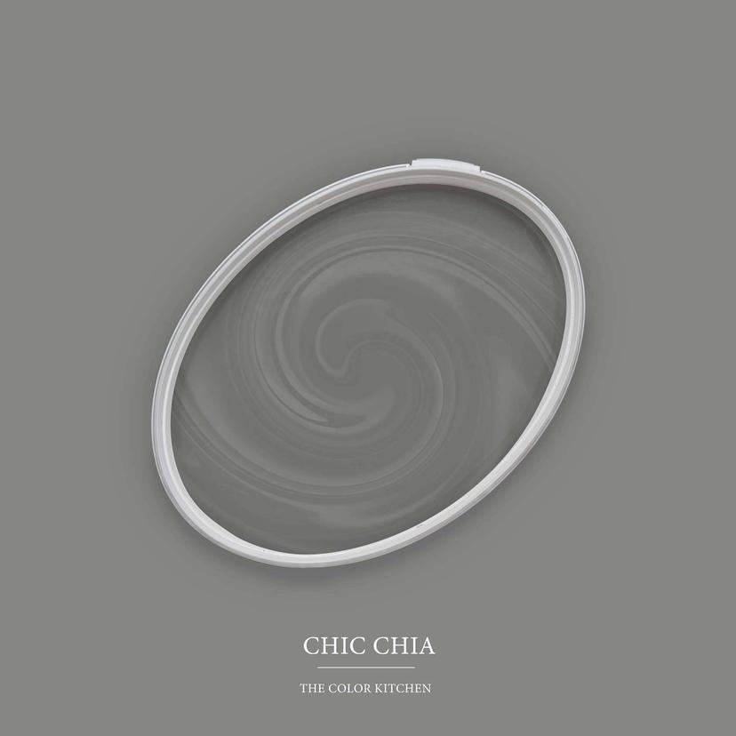 Peinture murale gris soie mat - THE COLOR KITCHEN Chic Chia